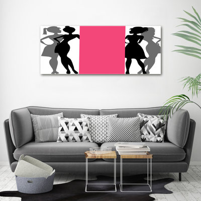Women's Silhouettes - No Frame Print on Canvas