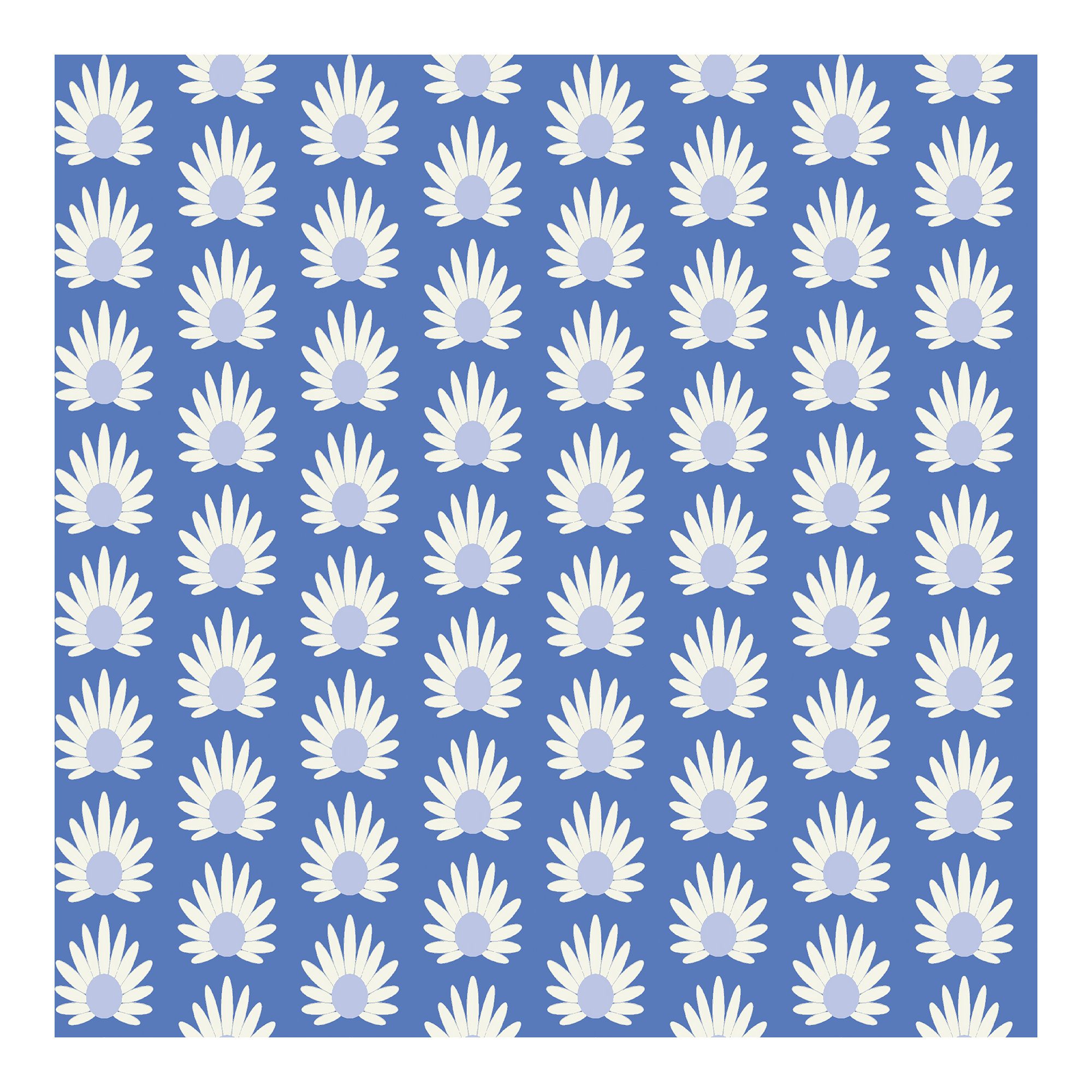 Fleur Peel & Stick Floral Wallpaper, Azure