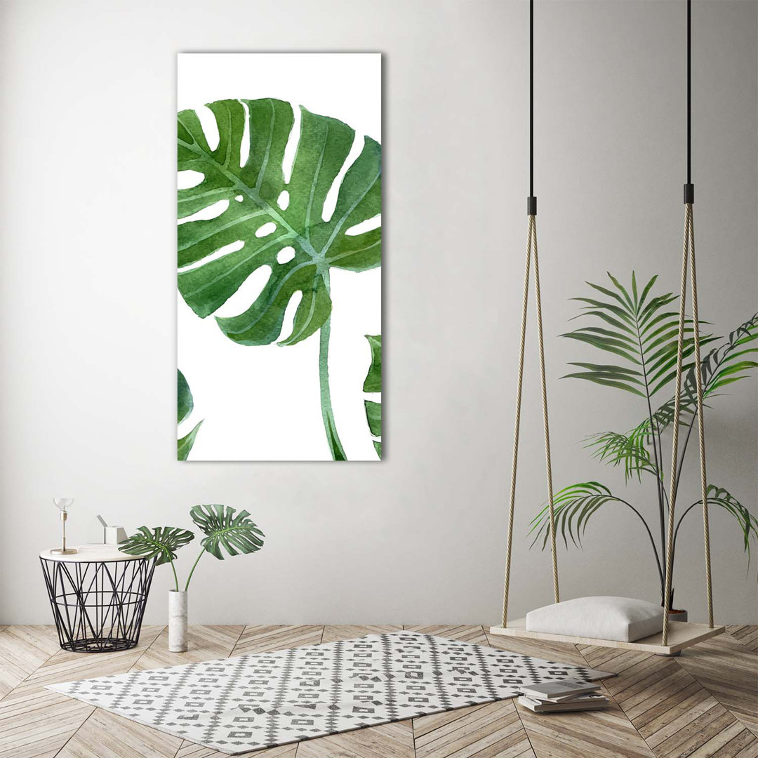 Monstera - Kunstdrucke auf Leinwand - Wrapped Canvas