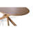 Pierre Oval Dining Table with Solid Wood Legs