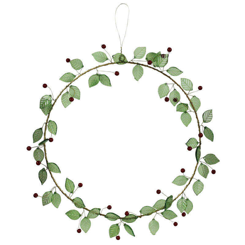 Couronne de baies et de feuilles