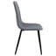 Ensemble de 4 chaises d'appoint rembourrées Jazmine