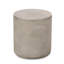 Belsy Light Weight Concrete Outdoor Side Table - Smooth Cylindrical Design-1307039994