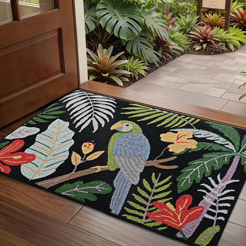 Non-Slip Christmas Doormat, L 24 po x L 36 po