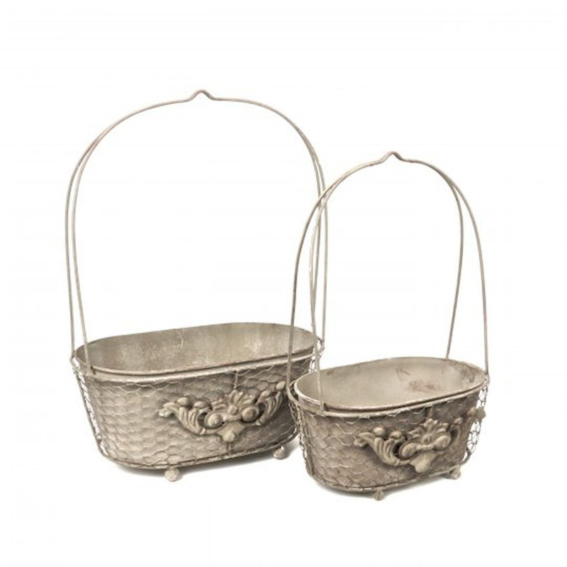 Metal Hanging Planter