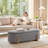 51.2"W Upholstered Boucle Flip Top Storage Bench-1958322996