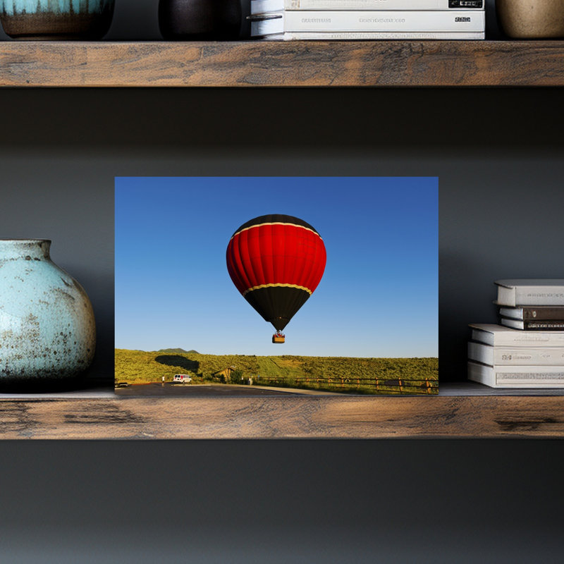 Hot Air Balloon Taking Off Park City Utah USA by Scott M. Tansey - Wrapped Canvas Print, 30.48 cm H x 45.72 cm W