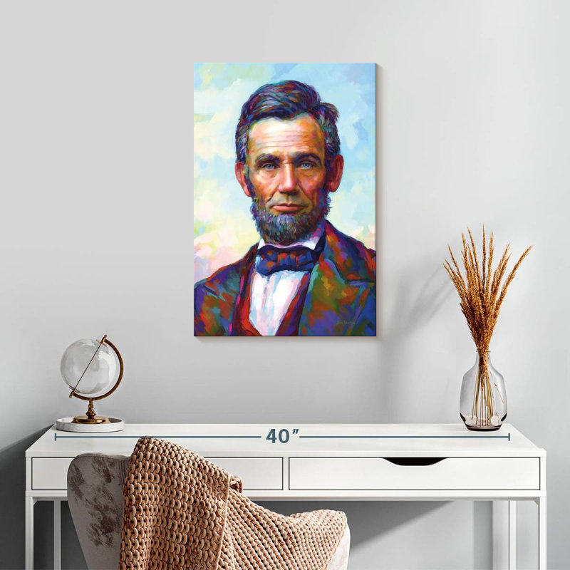 Abraham Lincoln II, H 24 po x l 16 po