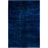 Overdyed One-of-a-Kind 12' 4" X 18' 1" Hand Knotted Area Rug