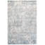 Tapis gris en laine à motif abstrait Mcelroy-308355130