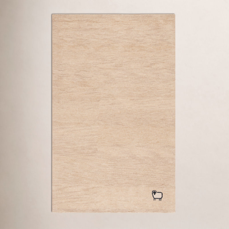 Tapis beige Lonzo Himalaya 451, Rectangle 4 pi x 6 pi