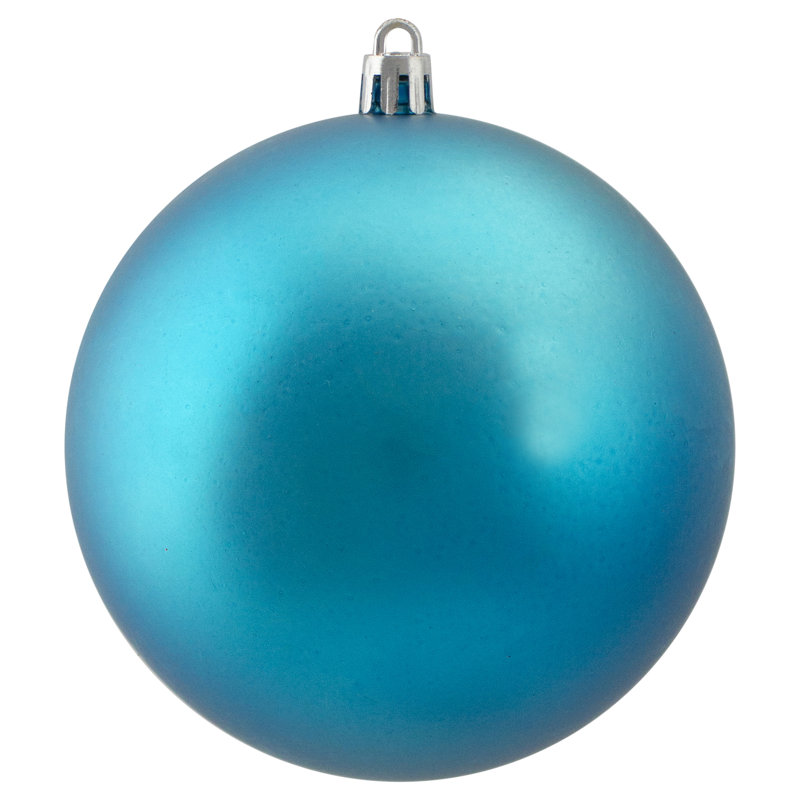 Boules de Noël incassables et mates, Bleu