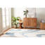 Tapis bleu Wiltrud-65502351