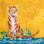 Tigre par Kellie Day - impression sur toile tendue