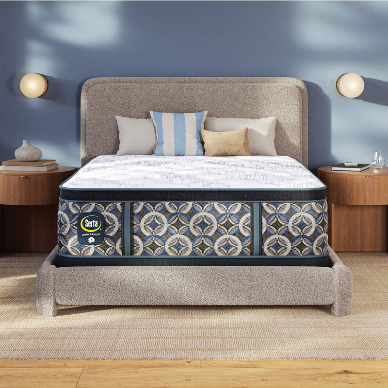 Matelas à plateau-coussin moelleux 15 po Perfect Sleeper Garden Escape, Queen