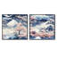 Castelli - Ensemble de 2 collage paysage carré-101847580-101847581