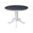 Ingbert Extendable Solid Wood Pedestal Dining Table-584627850