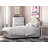 Dix Upholstered Faux Leather Panel Headboard-1302184691