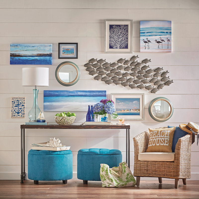 Sumava Upholstered Storage Ottoman, Teal