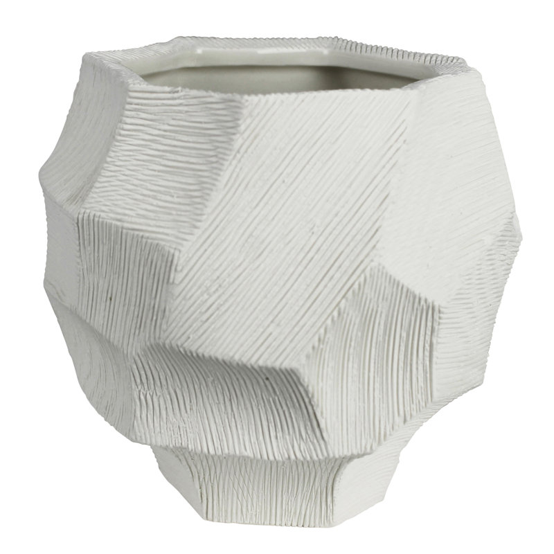 Petit vase à sculpture moderne Jiana