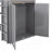 Twin Size Loft Bed With Drawers,Desk,And Wardrobe-Gray-1092697838-1092697841