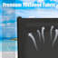 Ensemble de 2 chaises longues de piscine, chaise longue de patio sur roulettes-993530848