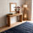 60''Console Table with Double Board Suspension Design, Solid Wood & MDF-819697769