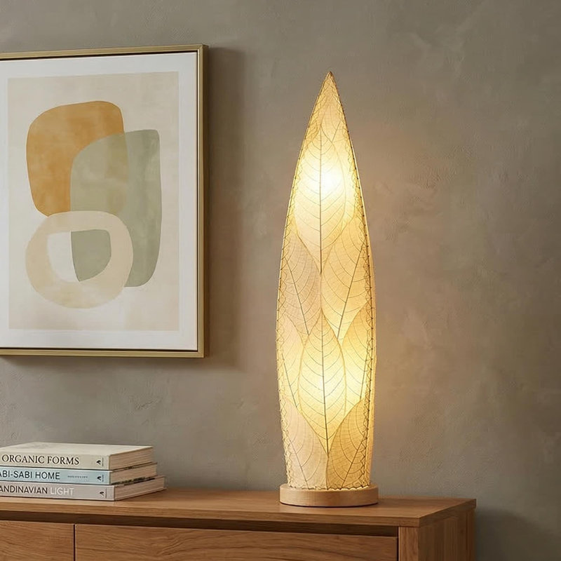  Rocket Large Lamp Natural, Cream