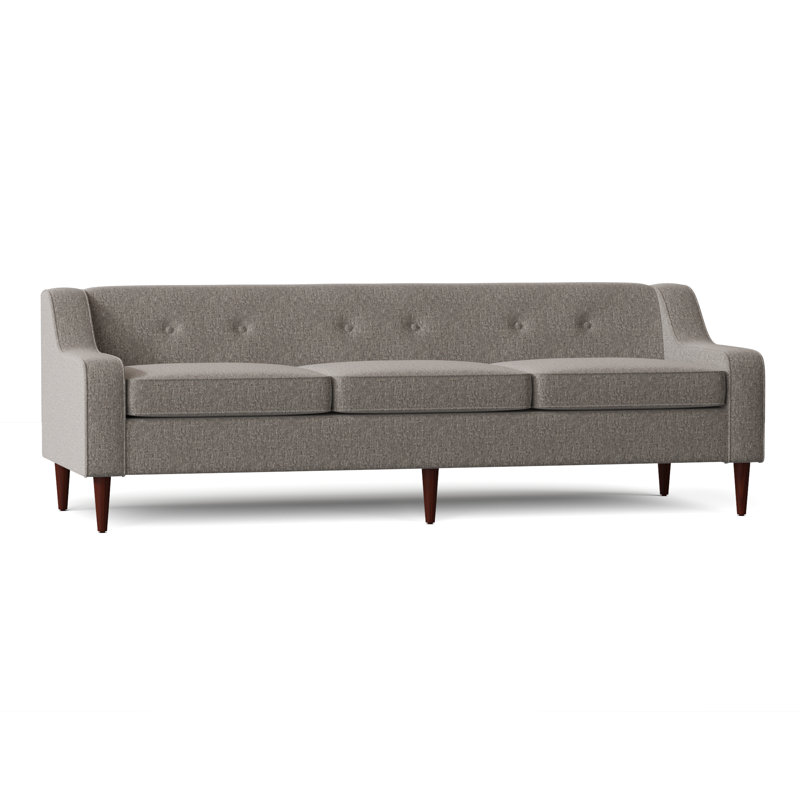 Flomaton Upholstered 88'' Sofa, Sugarshack Gray Flannel