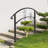 VEVOR Handrails for Outdoor Steps Adjustable Wrought Iron Handrails-98260483-61694610