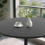 Table de bar ronde de 91 cm (36 po), table de bistrot/pub réglable en hauteur, table de cocktail moderne avec pied central-452941286-404812752