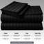 Microfiber Striped Duvet Cover Set-127924612-127924617