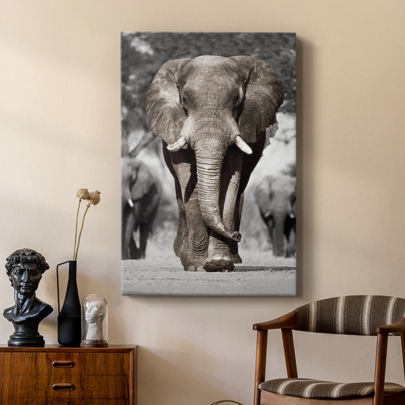 Patriarche du Botswana - galerie Cavas sur mesure, H 36 po x l 24 po