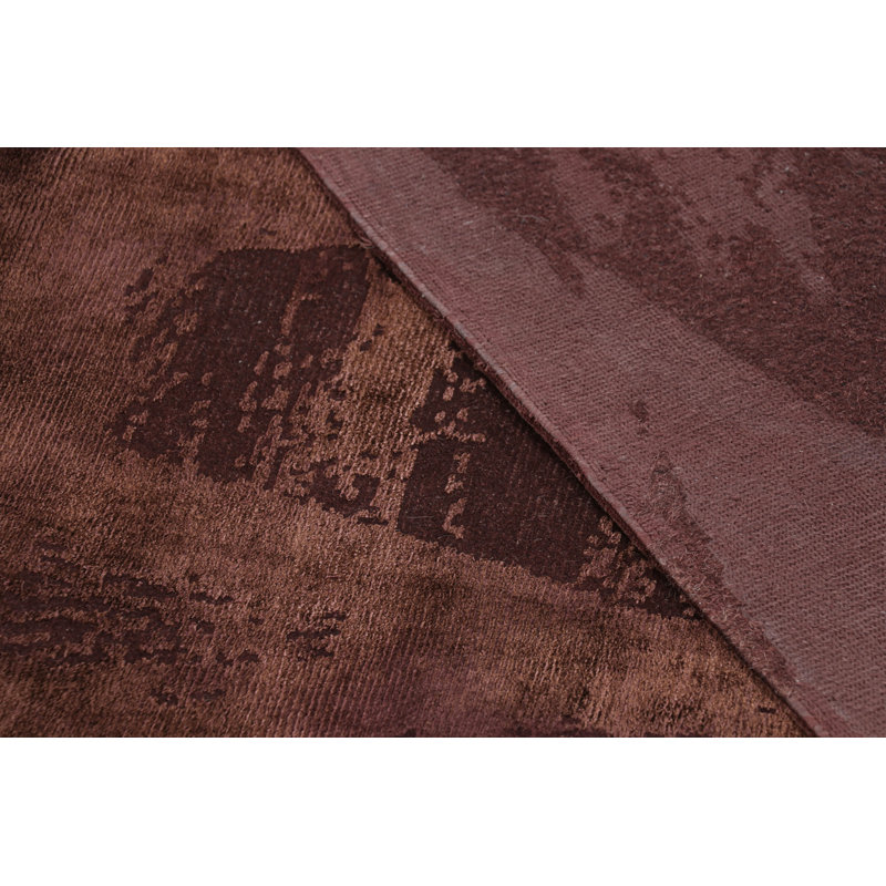 Handmade Silk and Wool Area Rug