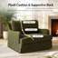 Chaise parsons surdimensionnée avec accoudoirs uniques Terren-655891814