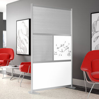 Cloisons de bureau modernes 4 panneaux Orrie