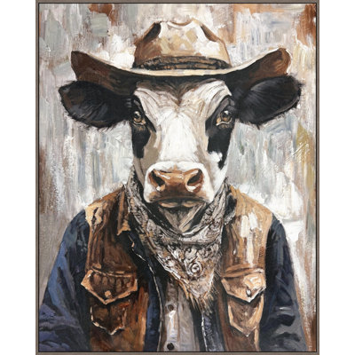 Moo Ranger I Canvas Wall Art
