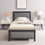 Ensemble de chambre avec lit plateforme 3 pièces-93234975-93234979