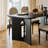French style retro all solid wood dining table-108743796
