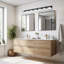 Applique murale moderne pour salle de bain à 7 lumières DEL Modern Easy-Install-1975933024