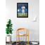 «Dwight Gooden New York Mets», affiche imprimée par Darryl Vlasak, souvenirs encadrés-20584206