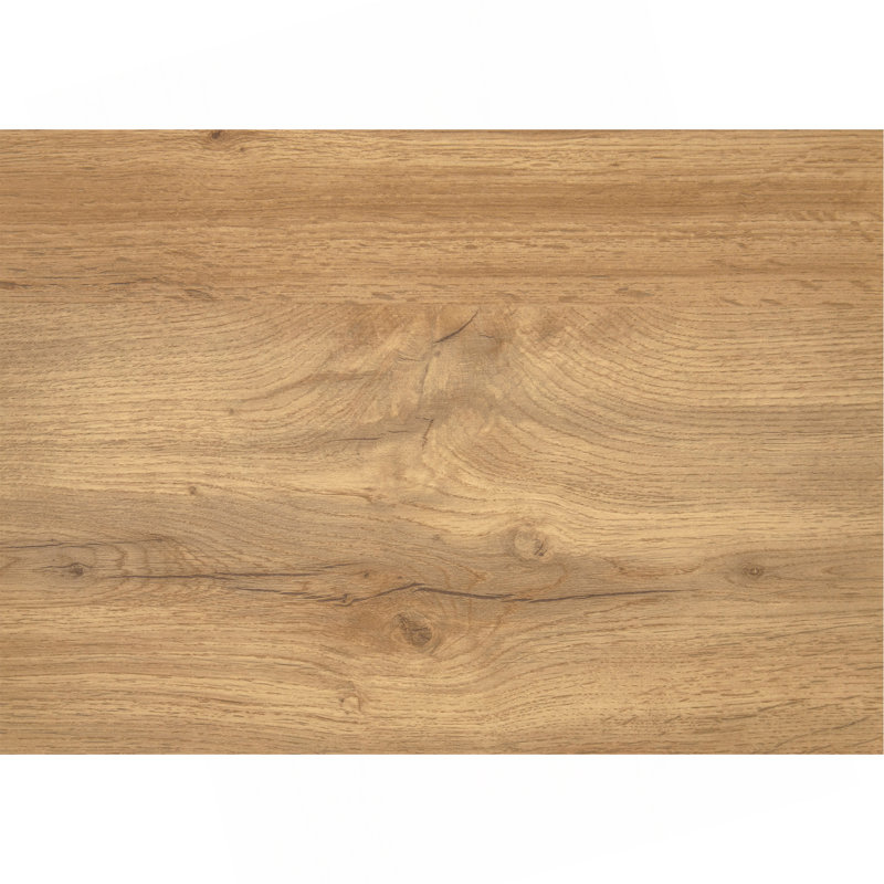 Mobilier de chambre à coucher contemporain au charme naturel avec lit à finition naturelle, lit dans une boîte, Lit double