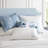 Martha Stewart Vivian Floral Cotton Blue Duvet Cover Set-119136820-119136830