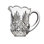 Shannon Crystal Beverage Pitcher 52 oz