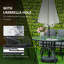 Floella Steel Dining Table