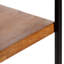 Hillary 181 cm H x 122 cm W Steel and Iron Bookcase