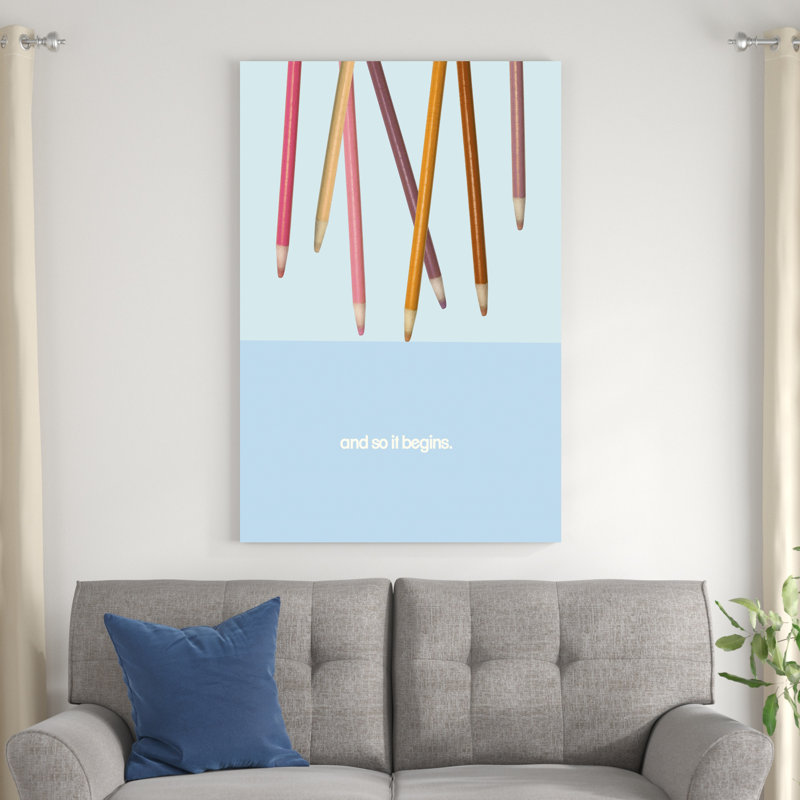 " School Study II " by Thomas Brown Painting Print, 48" H x 32" W x 1.25" D