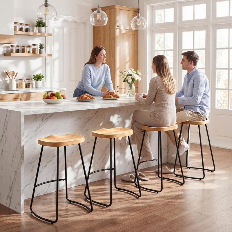 Tabouret de bar 24 po Korella, Natural