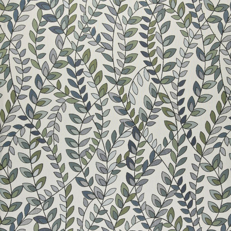 Fabric, Green/White
