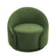 Fauteuil demi-tonneau pivotant rembourré Aunna-198877773